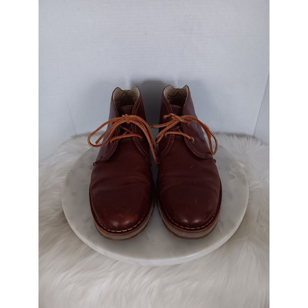 Sperry Top Sider Men's Sz 12M Chukka Boots Shoes Brown Leather STS12119